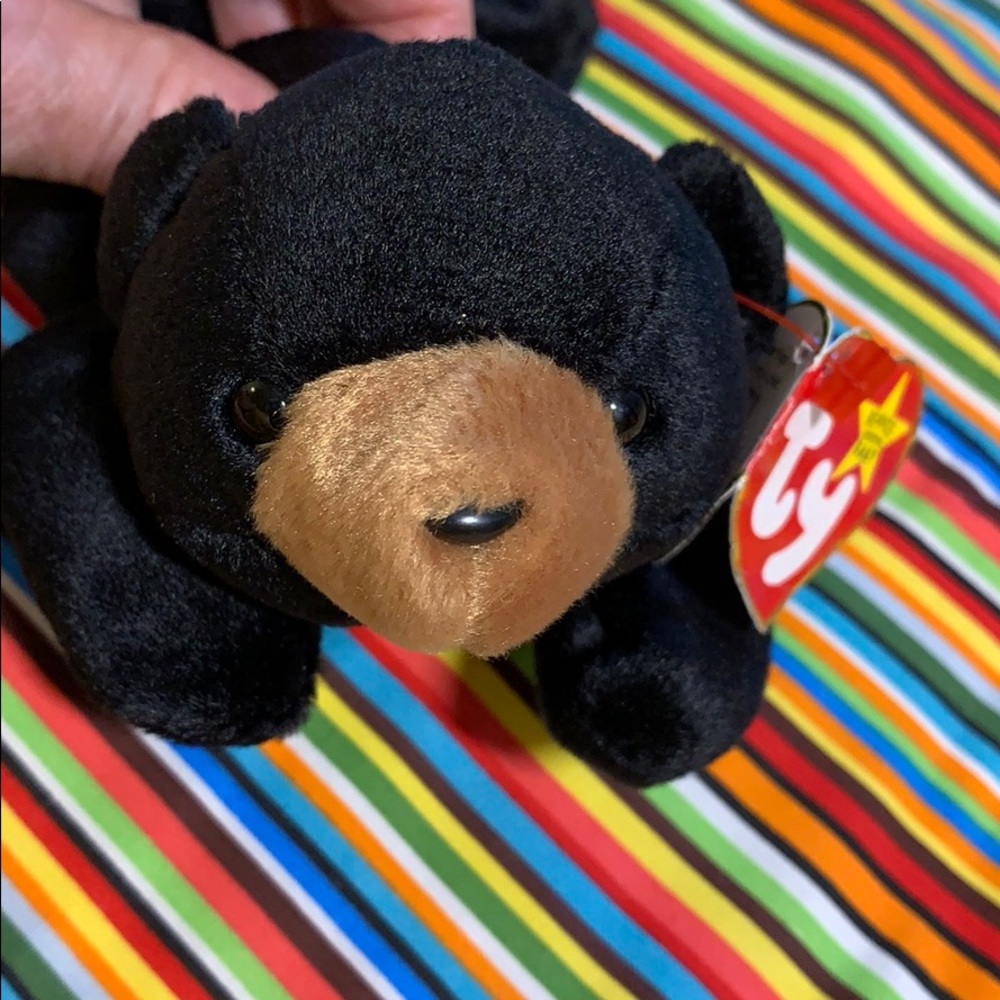 🐻Ty beanie babies original “Blackie”